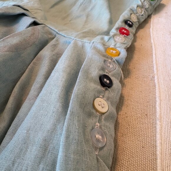 Liz Alig Flour Sack Dress – Medium (Ethically Made, Sustainable Fashion) - Picture 6 of 9